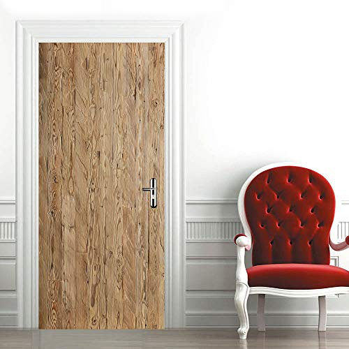 Türtapete Selbstklebend TürPoster 3D Türaufkleber Türfolie türsticker Foto Vinyl Tür Plakat für Schlafzimmer Toilette Verschönern Deko türen 100x210 cm Holztür