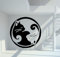 mein-motiv.com Wandtattoo Yin und Yang Katzen Größe M - ca. 50cm x 50cm