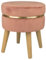 VEA SRL Sgabello poggiapiedi Sunshine (ROSA ANTICO TIA 55207)