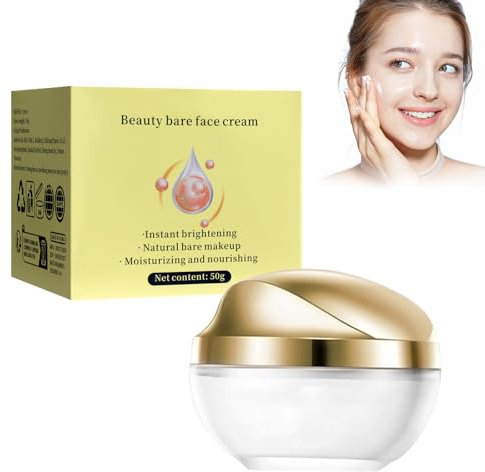 HASAIKA® Aufhellende Concealer-Creme, Camouflage Cream, Feuchtigkeitsspendender, aufhellender Concealer Glättende Tone-Up Creme für alle Hauttypen geeignet, 50 g