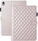 Vaitasy Funda para iPad 11 2025 Business Cuero PU Tablet Carcasa para iPad 10 2022 con Ranura para Tarjeta Oro Rosa