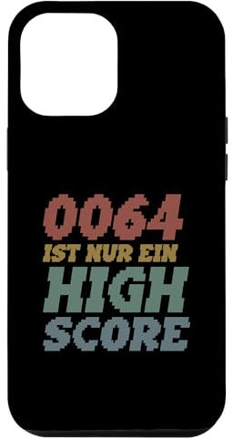 Hülle für iPhone 12 Pro Max 64 Ist nur ein Highscore Gaming 64er Geburtstag Gamer
