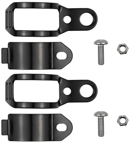 Motorrad-Gabel-Blinkerhalterung, Motorrad-Vorderradgabel-Blinker-Montage-Rohrklemmen-Verlängerung | Motorrad-Blinker-Halterung, Motorrad-Blinkerlampen-Montagehalterung X 2