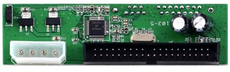 Daijianbin 1 adaptateur 7 + 15 broches 2,5 SATA vers 3,5 IDE mâle 40 broches port PC + métal pour disque dur 133 100 HDD CD DVD Serial