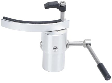 Automatischer Tonearm Arm Lifter für -Turntable Recorder -Player, Plattenspieler usw. Einstellbare Höhe Hydraulische Sicherheit Raiser, Aluminiumlegierung und Edelstahl (Silver)