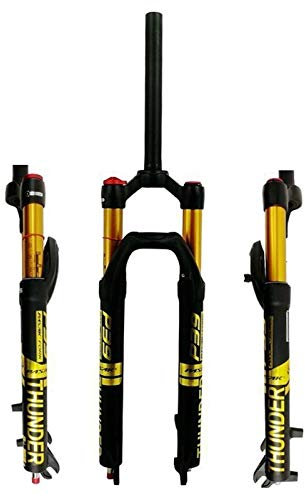 SXYKXYDL Forcella Ammortizzata da 29 Pollici, Forcella Ammortizzata idraulica da Discesa per Bici, Freno a Disco, Escursione 120 mm per Ciclismo XC/AM/FR