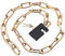 Bike Lock with Keys Theft Chain Lock for Bicycles and Motorbikes Durable Material Outdoor Cycling Security Accessory
