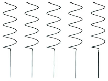 Stütztürme für Kletterpflanzen im Innen- und Außenbereich, Spirale, 5-teilig
