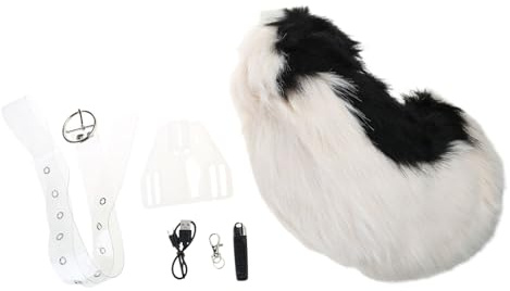 Tierohren Haarreifen Fernbedienung Elektrischer Schwanz Batterie Haarband Rollenspiel Kostüm Kopfschmuck Rollenspiel Kostüm Weihnachten Haarband