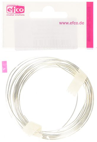 EFCO - Kupferdraht 1,00 mm 4 m versilbert Verkaufseinheit = 1 Be
