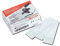 GIMA 29775 Slides - Single End Frosted Sandblasted Band Ground Edges(4 sets of 50 pieces)