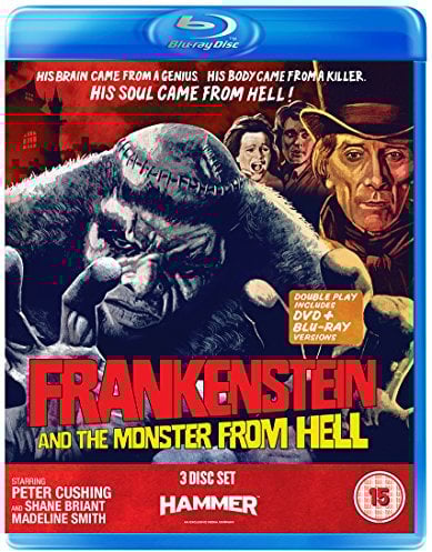 Frankenstein And The Monster From Hell( 2 DVD + 1 Blu-Ray)