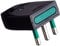 Vimar RI.00204 Spina SICURY 2P+T 16 A 250 V~, spinotti orientabili in linea o a squadra, standard italiano tipo S17-SPB17, uscita cavo assiale