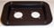 Placa de Montaje para Conector XLR SVHC: no SVHC Placa de Montaje Perforada para Dos Conectores XLR unificados, Fabricado en Acero de 1,2 mm. Dimensiones de Corte: 106 x 63 mm.