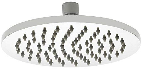 Milano Mirage 200mm Round Rainfall Shower Head - Chrome