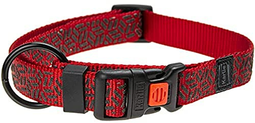 Karlie Art Sportiv Plus Halsband verstellbar mit gedrucktem Motiv Mix and Match L: 40 - 55 cm B: 20 mm Graphic