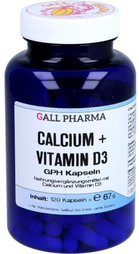 GALL PHARMA Calcium + Vitaminn D3 GPH Kapseln, 120 St. Kapseln