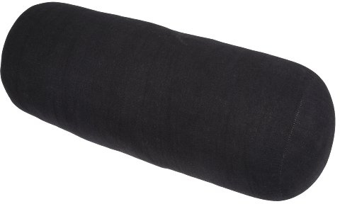Handelsturm Kissen Rolle 70 x 25cm, Feste Yogarolle mit Füllung aus Kapok, Bolster für Pilates und Yoga, Bezug wählbar