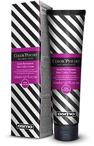 OSMO COLOR PSYCHO SEMI PERMANENT HAIR COLOUR 150ml - WILD FUCHSIA