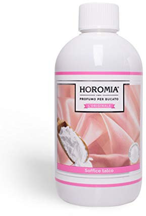 Horomia - Talco con esencia para perfumar la colada, hidrosoluble