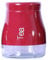 sab Bright Red Biscuit jar Pasta Jar, Salt Pepper Tea Coffee Sugar Canisters (Tea)