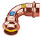 Raccordo Curva 90° Rame 12 Mm A Pressare F/f Frabo