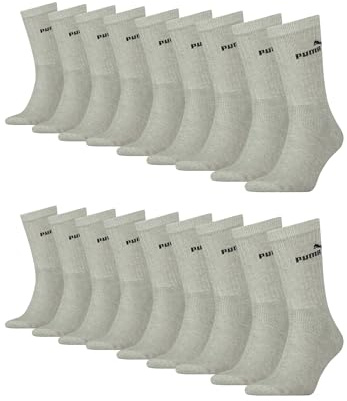 PUMA Sportsocken Tennissocken Crew Tennis Socken Unisex für Damen und Herren 18 Paar