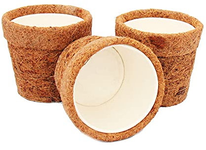 Kokodama - Leerer Pflanztopf 10cm - 3er Set