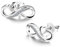Unendlichkeit Ohrringe 925 Sterling Silber Ohrstecker Für immer Liebe Akzent Modeschmuck für Frauen Mädchen mit Geschenkbox (Mit Liebe-1)
