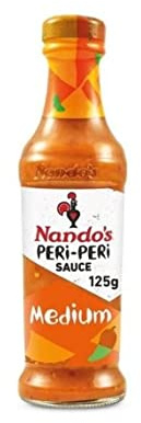 Nando's Medium Peri Peri Sauce 125g Box of 6