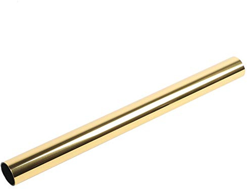 Fenster-Sichtschutzfolie 0,5 x 3 Meter, Gold-Einweg-Fenster-Sichtschutzfolie, UV-reflektierende Fenstertönung für Zuhause und Büro
