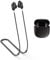 MOWYEOK Anti-loss Strap for Headphones, Compatible with Bose QuietComfort Earbuds II Earphones, Soft Silicone Anti-Lost Lanyard, Suitable for Outdoor Sports, Running, Fitness - Black