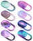 Amabro 8PCS Webcam Cover Slide, Starry Sky Laptop Camera Cover Slide Phone Camera Cover Ultra Thin Computer Camera Cover Slide Blocker Slider Privacy Security Protector for PC Pad Video Front Lens