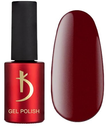 UV Nagellack Gel für Nägel - Red Wine Shimmer - Gel Nail Polish UV-LED -7ml- langlebig - Glanz Maniküre - DIY Nageldesign - Farbe GelNägel Manicure