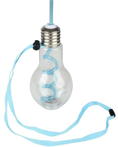 Rhode Island Novelty 16oz Flashing Light Bulb Cup with Lanyard