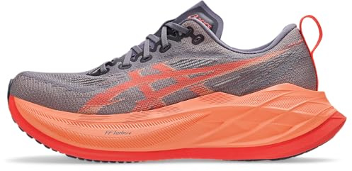 ASICS Unisex Adult SUPERBLAST Running Shoes, Greyish Purple/Coral Reef, 9.5 Women/8 Men