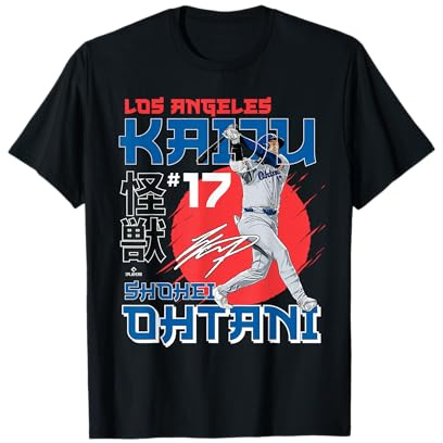 Los Angeles Kaiju Shohei Ohtani Baseball MLBPA T-Shirt