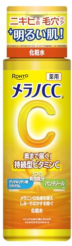 Melano CC Brightening Lotion with Vitamin C & E – 170 ml – Japanese Skincare Toner for Clear Radiant Skin – Made in Japan