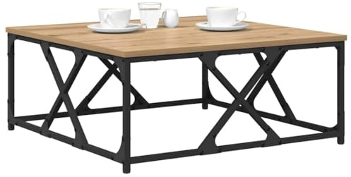 vidaXL Couchtisch Artisan-Eiche 70 x 70 x 30 cm Holzwerkstoff