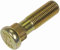 Dorman 610-566 M12-1.25 Wellenschliff-Radbolzen – 14,38 mm Rändel, 43,5 mm Länge, kompatibel mit Select Scion/Subaru/Toyota-Modellen, 10 Stück, Gold