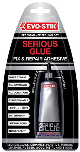 2 x Evo-Stik Serious Glue 33g Super Strong Adhesive