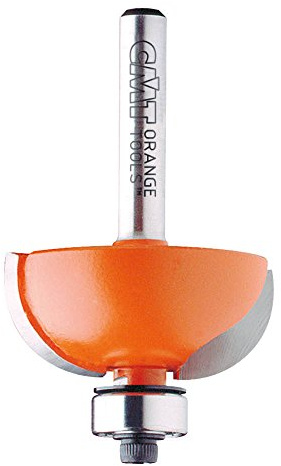 CMT ORANGE TOOLS 937.286.11 - HOHLKEHLFRÄSER M/ANLAUF. HM D=31.7 S=8 R=9.5