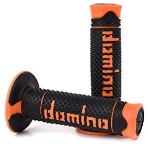Domino 1 Paar weiche Lenkergriffe für Motorrad „Soft Grips“