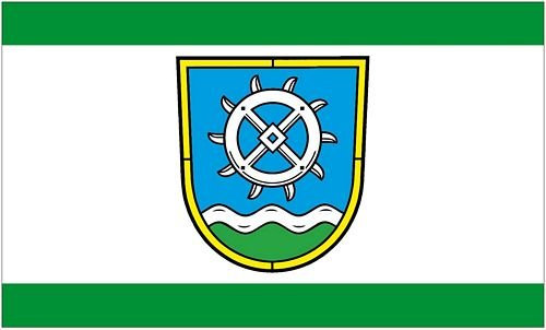 Fahne/Flagge Mühlenbecker Land 90 x 150 cm