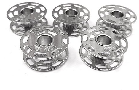 5 Metall Spulen für Bernina 1630/730 / 640/580 / 450 / 200e / 185/180 Nähmaschine