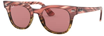 Ray-Ban Unisex-Erwachsene 0RB2168 Sonnenbrille, Pink (Pink Gradient Beige Stripped), 49