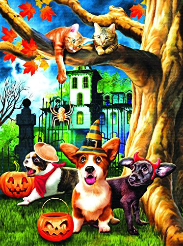 Sunsout Puzzle 1000 Teile - Tom Wood - Halloween Hijinks