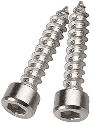 Xiedeai Ferretería Herramienta Clavos Tornillo Autorroscantes - Acero Inoxidable Cabeza Allen Tornillos Hexagonales Tornillos de Madera M4 M5 M6