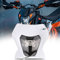 Faro eine LED pro Moto Faro anteriore pro K.T.M. EXC EXCF SX SXF XC XCF XCW XCFW 125 150 250 300 350 400 450 505 525 530 (Weiß)