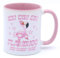 Ich bin ein Flamingo ich darf das Keramik Becher Tasse Rosa Weiß Pink Kaffeebecher Accessoires Ausgefallen Deko hübsche Geschirr Mädchen Büro Geburtstagsgeschenk Geschenkartikel Freundin frauen